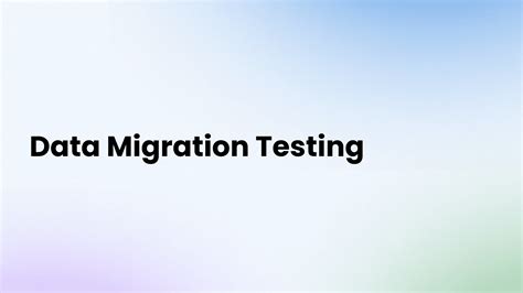 Data Migration Testing 的图像结果