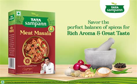 Tata Sampann Chicken Masala, 100g & Meat Masala, 100g : Amazon.in ...