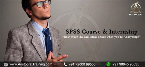 SPSS TRAINING & INTERNSHIP IN VADAPALANI - Professional Course In ...