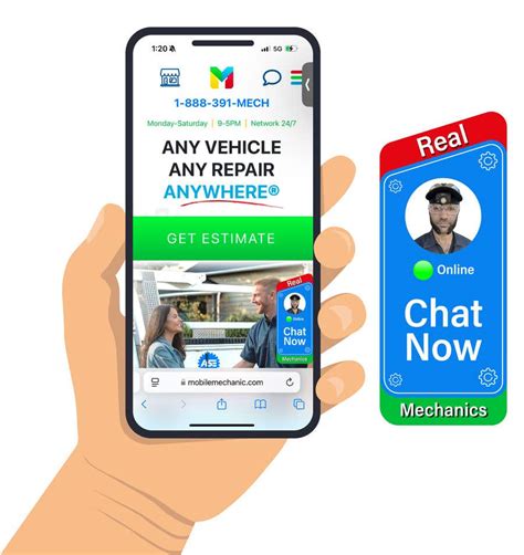 Modern Live Mechanic Chat Pop-Up Design | Freelancer