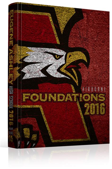 Yearbook Cover - Eugene Ashley High School - "Foundations" Theme ...