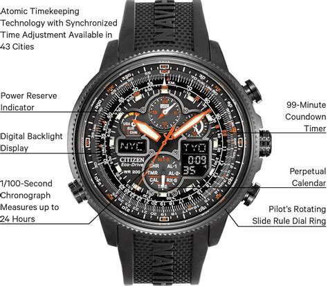 Citizen Men's Promaster Navihawk Eco-Drive Pilot India | Ubuy