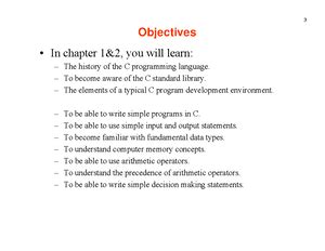 Control structures and statements in C and Cpp - CONTROL STRUCTURES AND ...