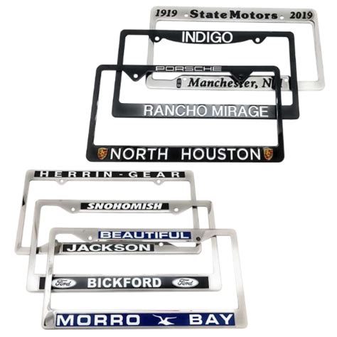 Image result for Auto Dealer License Plate Frames