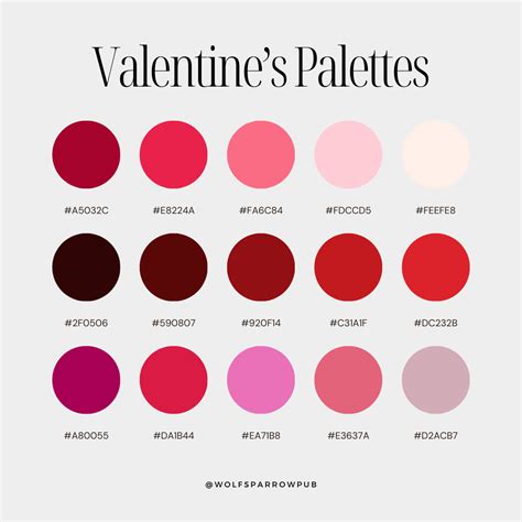 Pink and Red Color Palette