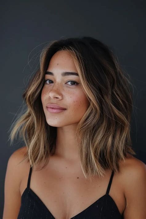 23 Long Layered Bob Hairstyles for Every Face Shape in 2024 | Brunette ...