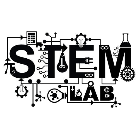 Buy STEM Lab Vinyl Wall Decal - Science Technology Engineering ...