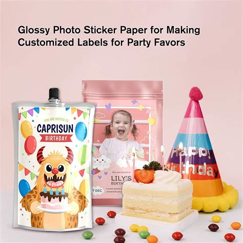 Buy 360 Sheet Koala Printable Glossy Sticker Paper 8.5x11 Inkjet ...