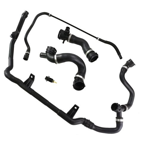 5x Engine Coolant Radiator Hose Water Pipe Hose Kit fit for BMW Manual ...