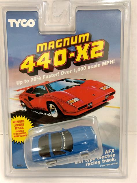 Buy Tyco #9063 Corvette ZR-1 HO Scale Electric Slot Car Online at ...