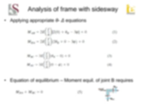 Image result for Slope of Deflection Practical Example