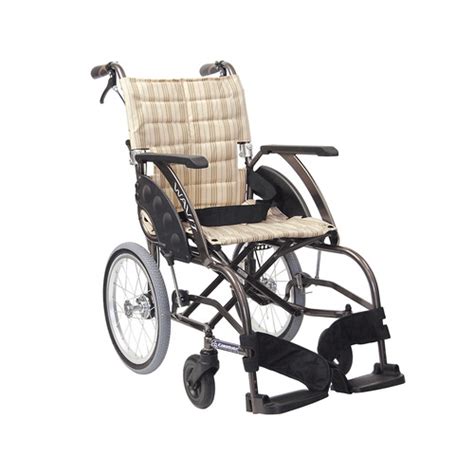 カワムラサイクル 車いす介助用 WA16－40A カフェモカ 車椅子 1台の通販｜カウネット