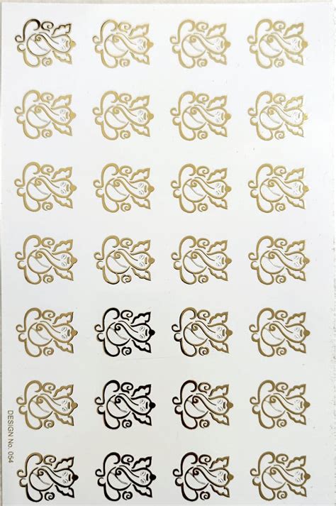 Ganesh Embossed stickers – Maya Resin Store