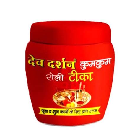 Devdarshan Kumkum Roli Tika 40 g – Carrydor Online Grocery Store