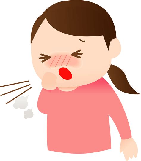 Download Cold Sick Woman Clipart - Cough - Png Download (#5661099 ...
