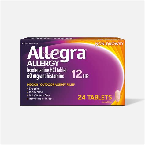 FSA Eligible Allegra Allergy 12 Hour Non-Drowsy, 24 ct. | FSA Store