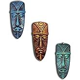Buy NEW LIFE Terracotta Wall Hanging African Jumbo Home Decorative Mask ...