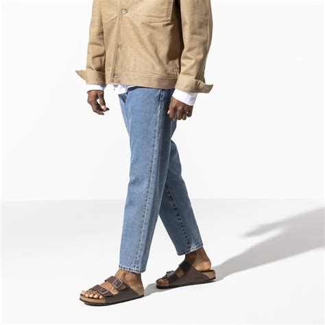 Buy Brown Arizona Birko-Flor Two Strap Sandal | BIRKENSTOCK