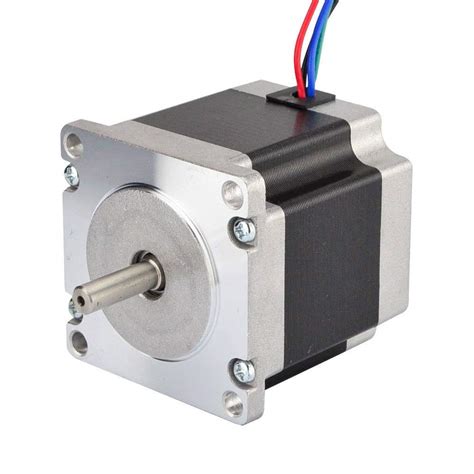 eAUTOMATION Aluminium Shop Stepper Motor 10Kg/Cm Nema 23, 4 Wire ...