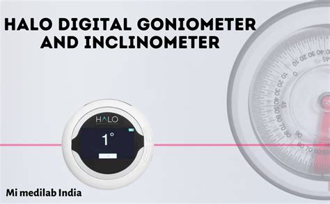 Mi medilab India Halo Digital Goniometer and Inclinometer : Amazon.in ...