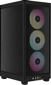 Amazon.in: Buy CORSAIR iCUE 2000D RGB Airflow Mini-ITX PC Case - Black ...