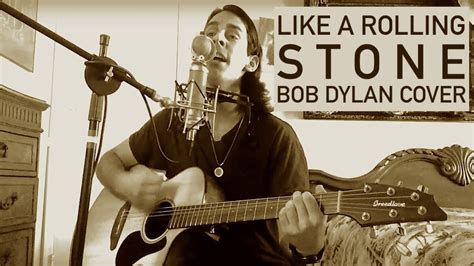 "Like a Rolling Stone" by Bob Dylan (acoustic cover w/ harmonica) - YouTube