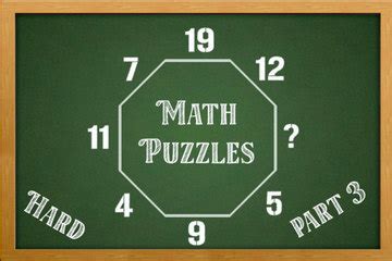 Image result for Hard Math Puzzles