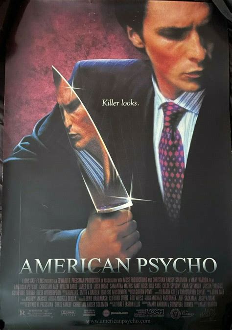 American Psycho Poster Font