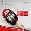 STAG GLOBAL (Star Series) Table Tennis Rackets | High Speed and Spin ...