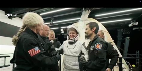 4 astronauts splashdown in AX-4 capsule off the California coast