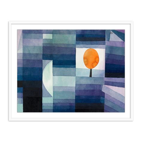 Shop The Harbinger of Autumn by Paul Klee - Abstract Painting Framed ...