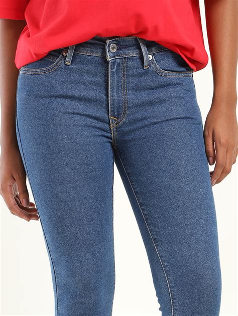 Women's Mid Rise 711 Skinny Fit Indigo Jeans – Levis India Store