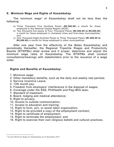2019 Edition of Handbook On Workers Statutory Monetary Benefits | PDF