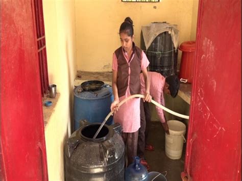 UP: Govt school in Agra develops rainwater harvesting system to save water