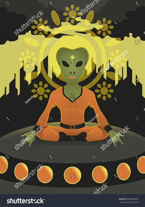 Alien Meditation 的图像结果
