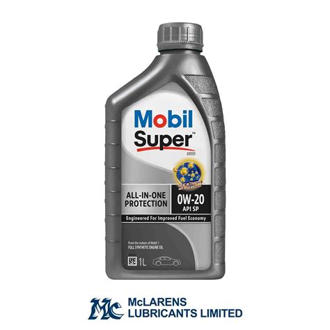 Mobil Super™ All-In-One Protection 0W-20 - McLarens Lubricants Limited