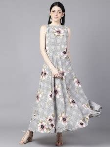 Aasi - House of Nayo Women Maxi White Dress - Buy Aasi - House of Nayo ...