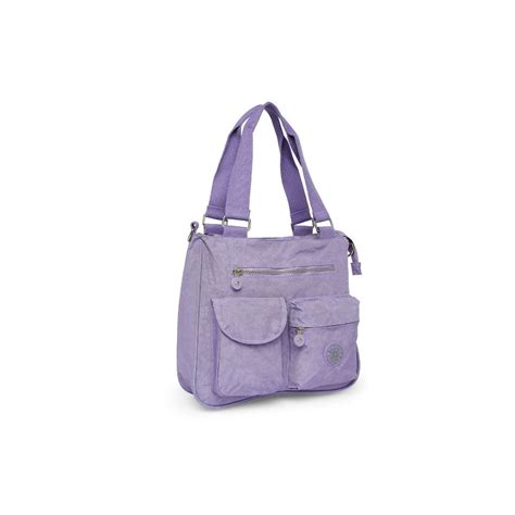 Buy Baomi Crinkle Range Light Purple Color Soft Case Nylon Sling Bag ...
