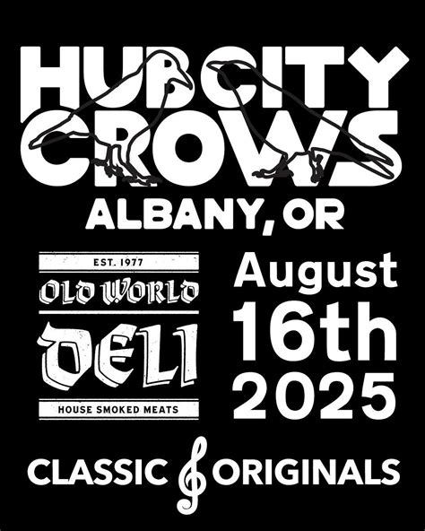 Hub City Crows at Old World Deli, Old World Deli, Corvallis, 16 August ...
