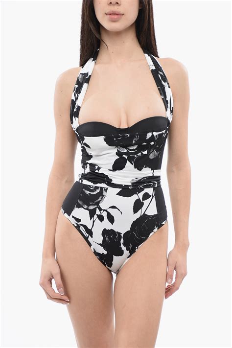 Floral 1 Piece Swimsuit