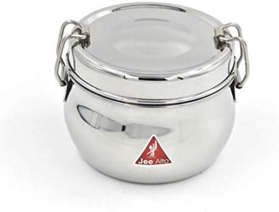 Buy Sumeet Stainless Steel Food Pack Lunch Box with Steel Separator ...