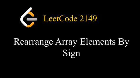 Image result for Rearrange Array Elements by Sign
