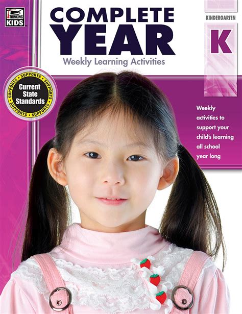 Complete Year, Kindergarten: Weekly Learning Activities : Thinking Kids ...