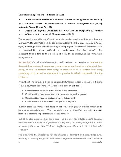 Contract 2 dtq - Gives u important case laws and conceptual knowledge ...