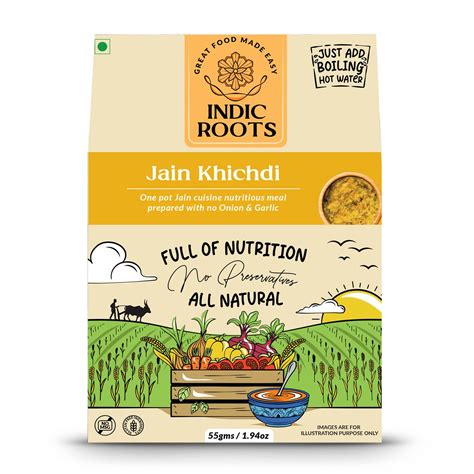 Indic Roots Jain Khichdi |Instant Ready to Eat Full Meal |No ...