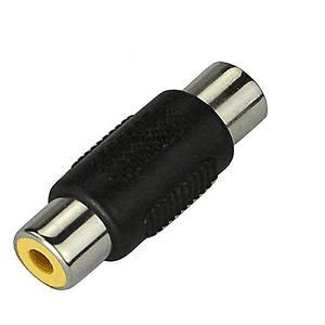 Female to Female RCA/Phono Audio/Video Connector Coupler - Buy Female ...
