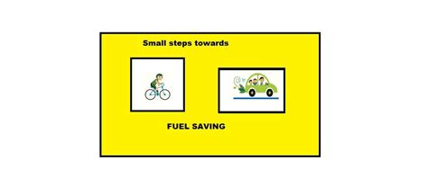 drawing on small steps of fuel conservation can make big change ...