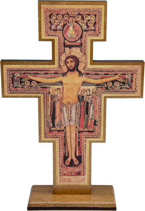 Amazon.com: San Damiano Crucifix Marco Sevelli Florentine Plaque : Home ...
