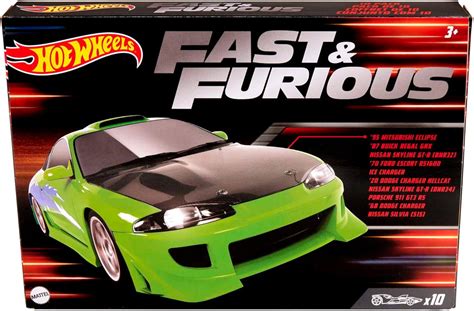 Hot Wheels Cars, Fast & Furious 10-Pack of | Cocoland Toys