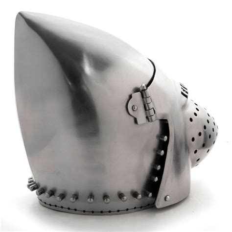 Hounskull Bascinet Medieval Knight's Helmet - MuseumReplicas.com
